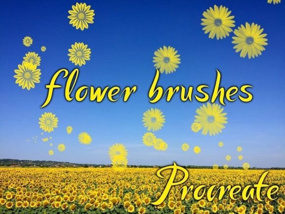 Download Flower Brushes - Procreate - Flower brushes Collection